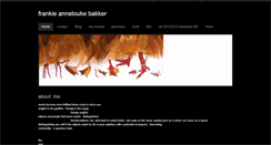 Desktop Screenshot of frankiebakker.com